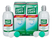 Kontaktní čočky levně - Roztok OPTI-FREE Express 2 x 355 ml