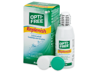 Kontaktní čočky levně - Roztok OPTI-FREE RepleniSH 120 ml