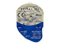 TOTAL30 (6 čoček) - Vzhled blistru s čočkou