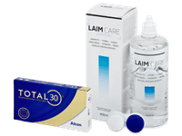 TOTAL30 (6 čoček) + roztok Laim Care 400 ml