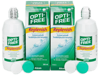 Příslušenství k čočkám - Roztok OPTI-FREE RepleniSH 2 x 300 ml