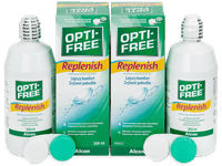 Roztok OPTI-FREE RepleniSH 2x 300 ml - Výhodné dvojbalení roztoku