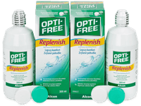 Roztok OPTI-FREE RepleniSH 2 x 300 ml 