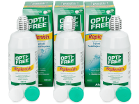 Roztoky na kontaktní čočky - Roztok OPTI-FREE RepleniSH 3 x 300 ml