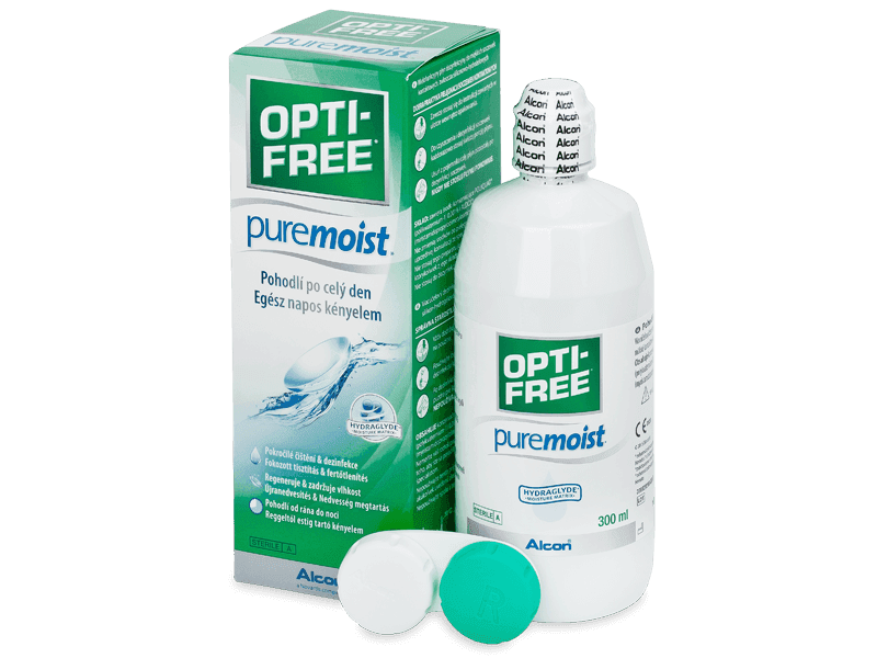 Roztok OPTI-FREE PureMoist 300 ml - Čisticí roztok