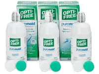 Roztok OPTI-FREE PureMoist 3 x 300 ml - Economy 3-pack - solution