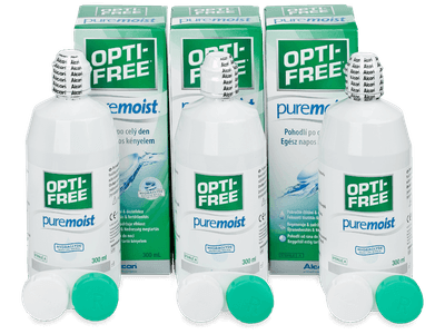 Roztok OPTI-FREE PureMoist 3 x 300 ml 