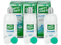 Roztok OPTI-FREE PureMoist 3 x 300 ml 