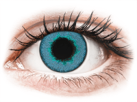 Barevné kontaktní čočky - TopVue Daily Color - Brilliant Blue - dioptrické jednodenní
