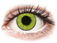 Barevné kontaktní čočky - TopVue Daily Color - Fresh Green - dioptrické jednodenní