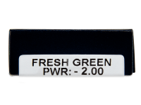 TopVue Daily Color - Fresh Green - dioptrické jednodenní (2 čočky)