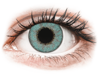 Barevné kontaktní čočky - TopVue Daily Color - Turquoise - dioptrické jednodenní