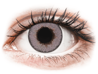 Barevné kontaktní čočky - TopVue Daily Color - Violet - dioptrické jednodenní