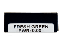 TopVue Daily Color - Fresh Green - nedioptrické jednodenní (2 čočky) - Náhled parametrů čoček