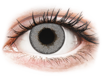 Barevné kontaktní čočky - TopVue Daily Color - Grey - nedioptrické jednodenní