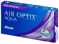 Air Optix Aqua Multifocal Měsíční kontaktní čočky - Air Optix Aqua Multifocal