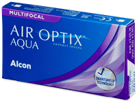 Air Optix Aqua Multifocal Měsíční kontaktní čočky - Air Optix Aqua Multifocal