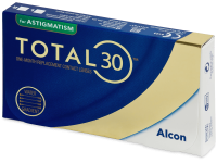 Měsíční kontaktní čočky - TOTAL30 for Astigmatism