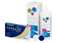 TOTAL30 for Astigmatism (6 čoček) + roztok Gelone 360 ml - Výhodný balíček