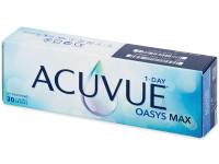 Jednodenní kontaktní čočky - Acuvue Oasys Max 1-Day