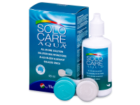 Roztoky na kontaktní čočky - Roztok SoloCare Aqua 90 ml