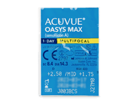 Acuvue Oasys Max 1-Day Multifocal (30 čoček)