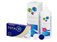TOTAL30 Multifocal (6 čoček) + roztok Gelone 360 ml