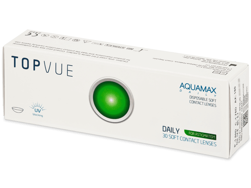TopVue Daily for Astigmatism (30 čoček) - Torické kontaktní čočky