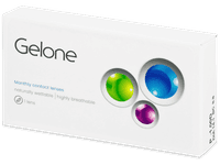 Gelone Monthly (1 čočka) - Měsíční kontaktní čočky