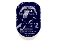 Gelone Monthly (1+1 čočka) - Vzhled blistru s čočkou