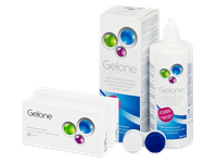 Gelone Monthly (6 čoček) + roztok Gelone 360 ml