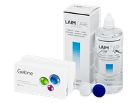Gelone Monthly (6 čoček) + roztok Laim Care 400 ml