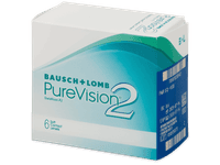 PureVision 2 (6 čoček) - Měsíční kontaktní čočky