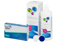 SofLens 59 (6 čoček) + roztok Gelone 360 ml