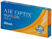 Air Optix Night and Day Aqua (3 čočky) - Měsíční kontaktní čočky